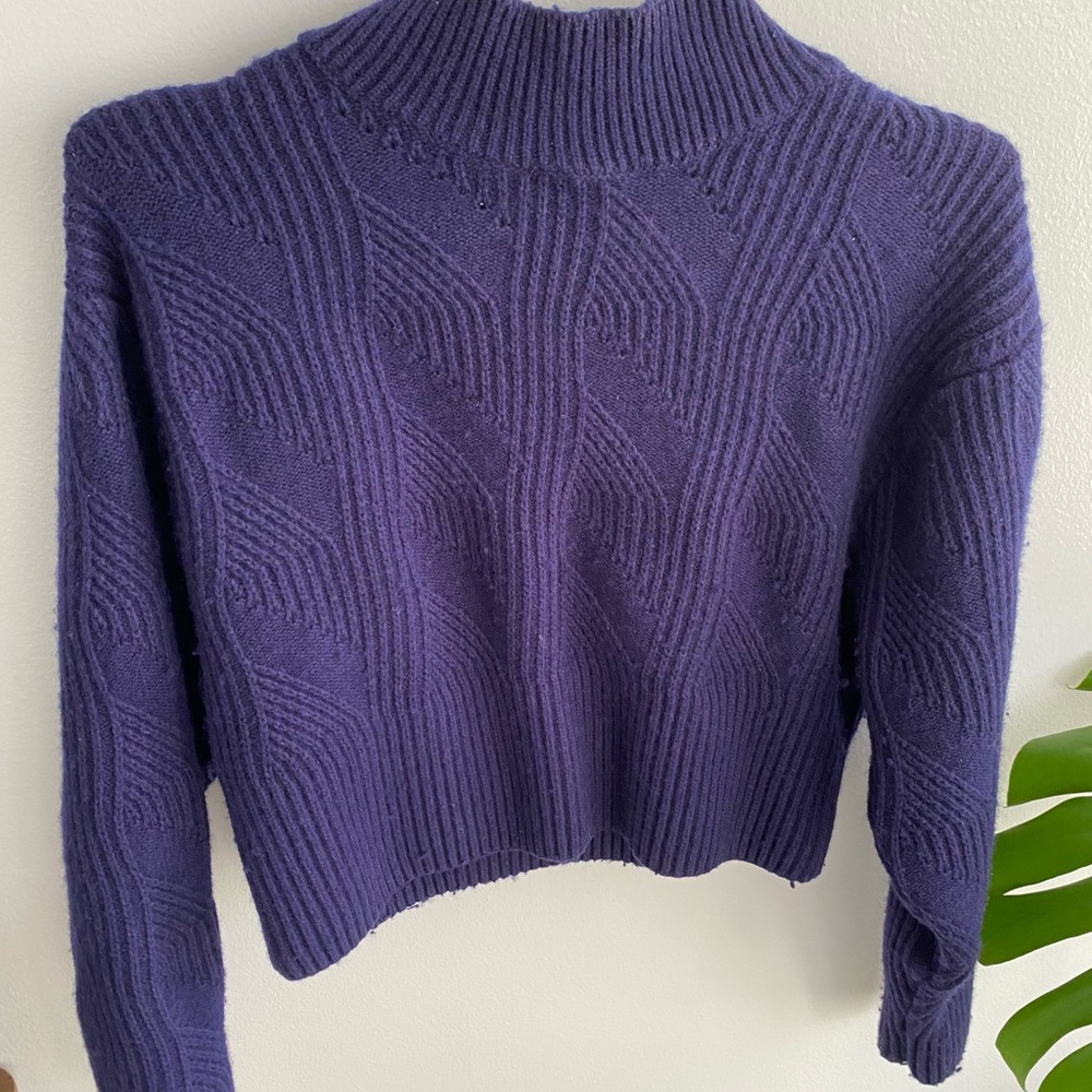 Blue & other story wool sweater size xs